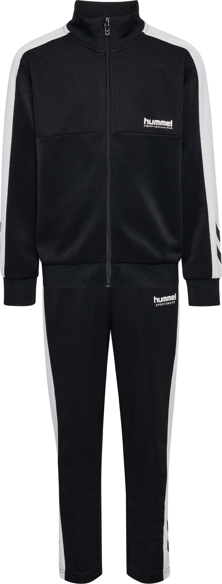 Hummel Hmljr Colorblock Tracksuit Black Hummel