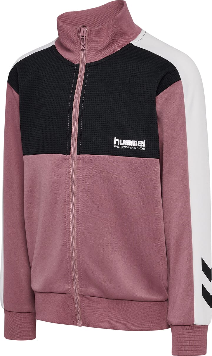 Hummel Hmljr Colorblock Tracksuit Wistful Mauve Hummel Hummel Hmljr Colorblock Tracksuit Wistful Mauve Hummel