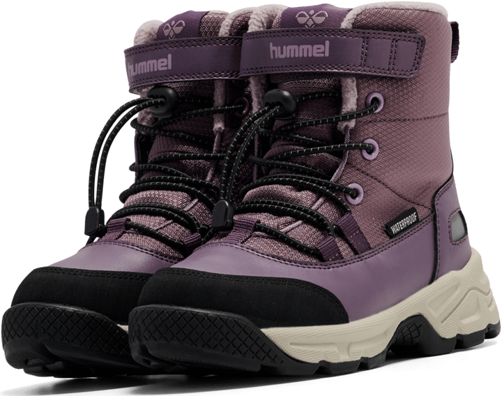 Hummel Kid's Snow Boot Tex Black Plum Hummel