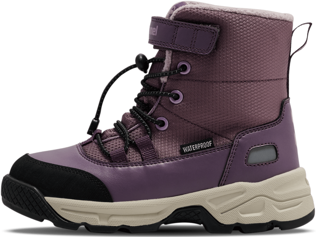 Hummel Kid's Snow Boot Tex Black Plum
