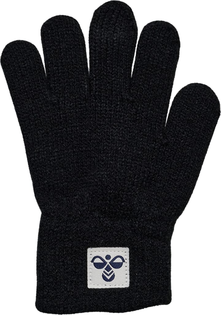 Hummel Hmljr Knit Gloves 2-Pack Black Hummel Hummel Hmljr Knit Gloves 2-Pack Black Hummel