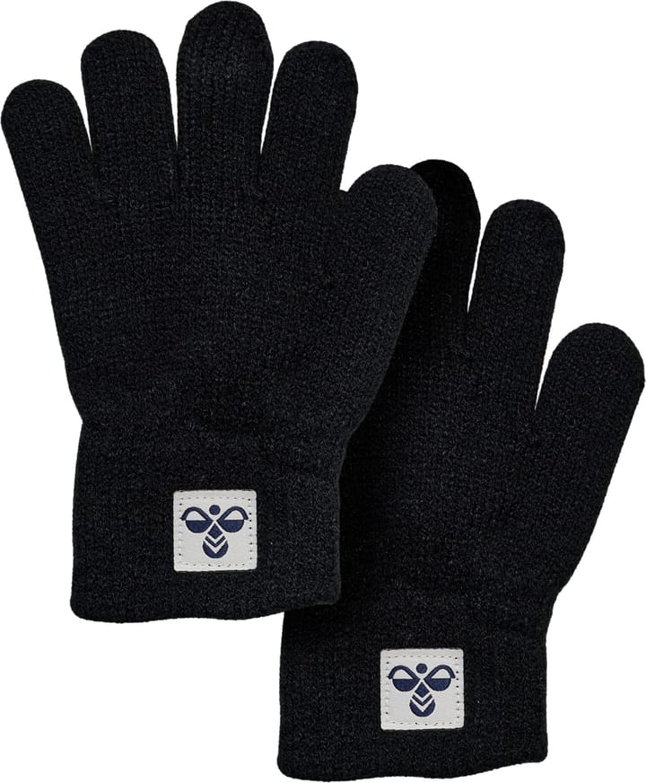Hummel Hmljr Knit Gloves 2-Pack Black Hummel