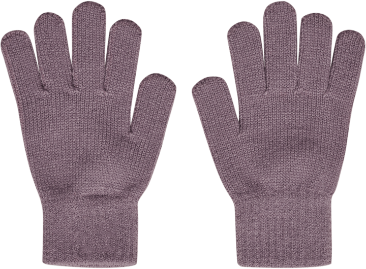 Hummel Hmljr Knit Gloves 2-Pack Gray Ridge Hummel