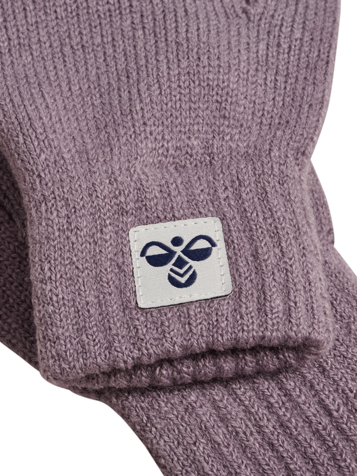Hummel Hmljr Knit Gloves 2-Pack Gray Ridge Hummel