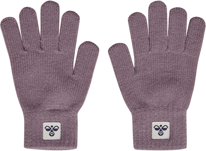 Hummel Hmljr Knit Gloves 2-Pack Gray Ridge Hummel