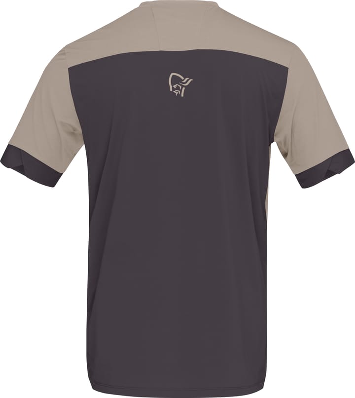 Norrøna Men's Fjørå Equaliser T-Shirt Winter Twig/Beluga Norrøna