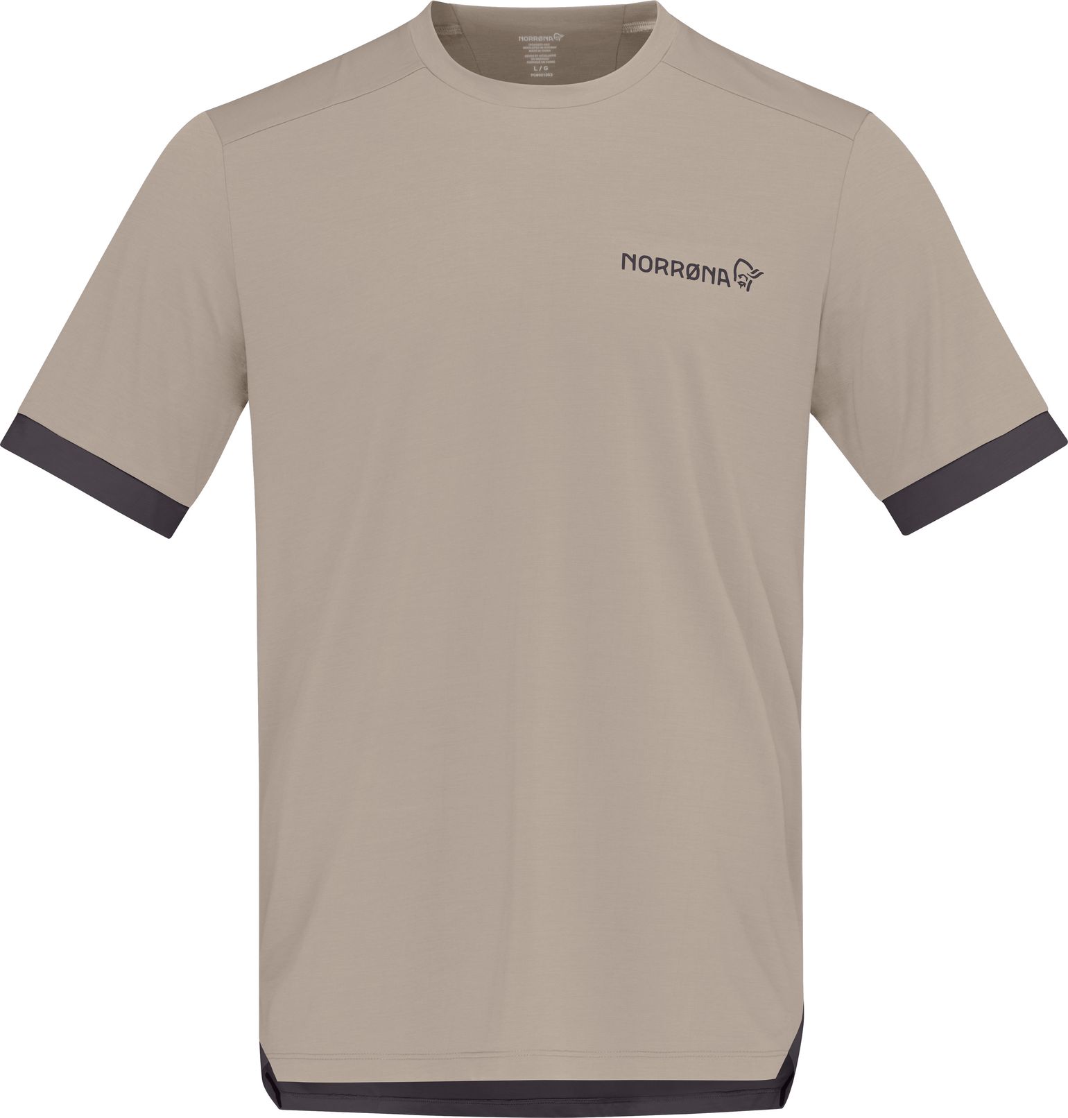 Norrøna Men's Fjørå Equaliser T-Shirt Winter Twig/Beluga