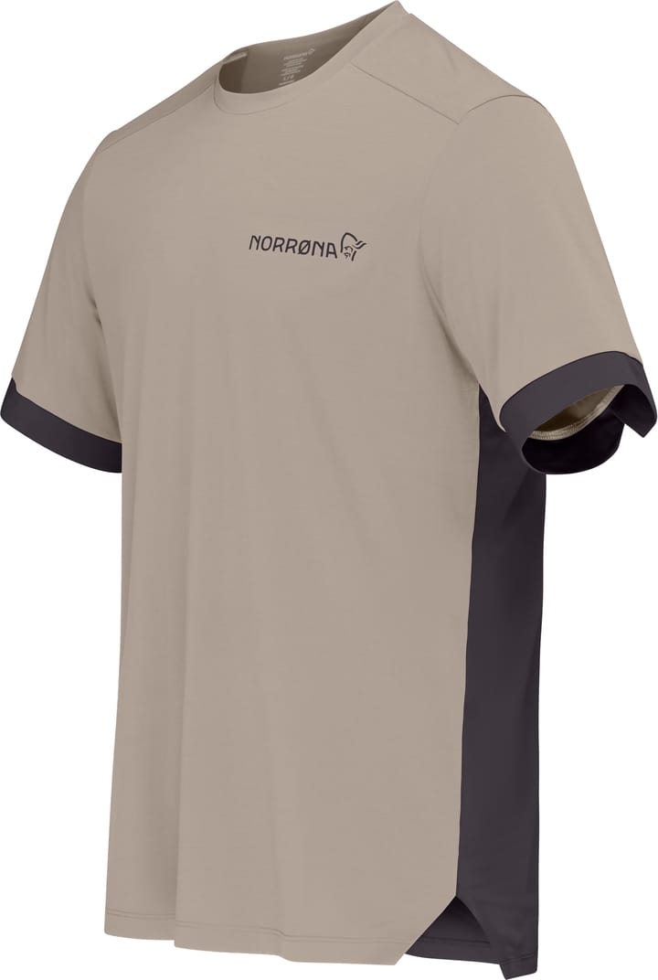 Norrøna Men's Fjørå Equaliser T-Shirt Winter Twig/Beluga Norrøna