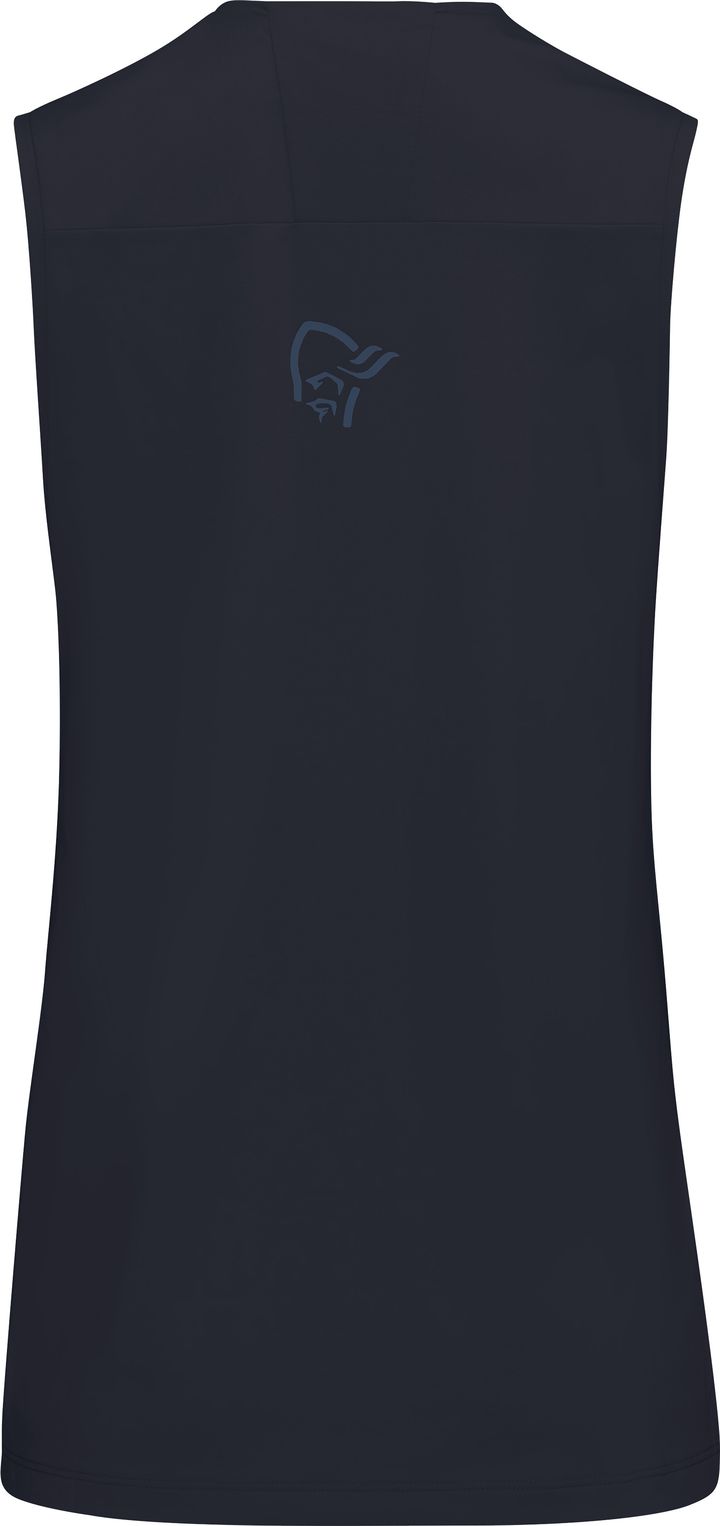 Norrøna Women's Fjørå Equaliser Sleeveless Caviar Black Norrøna