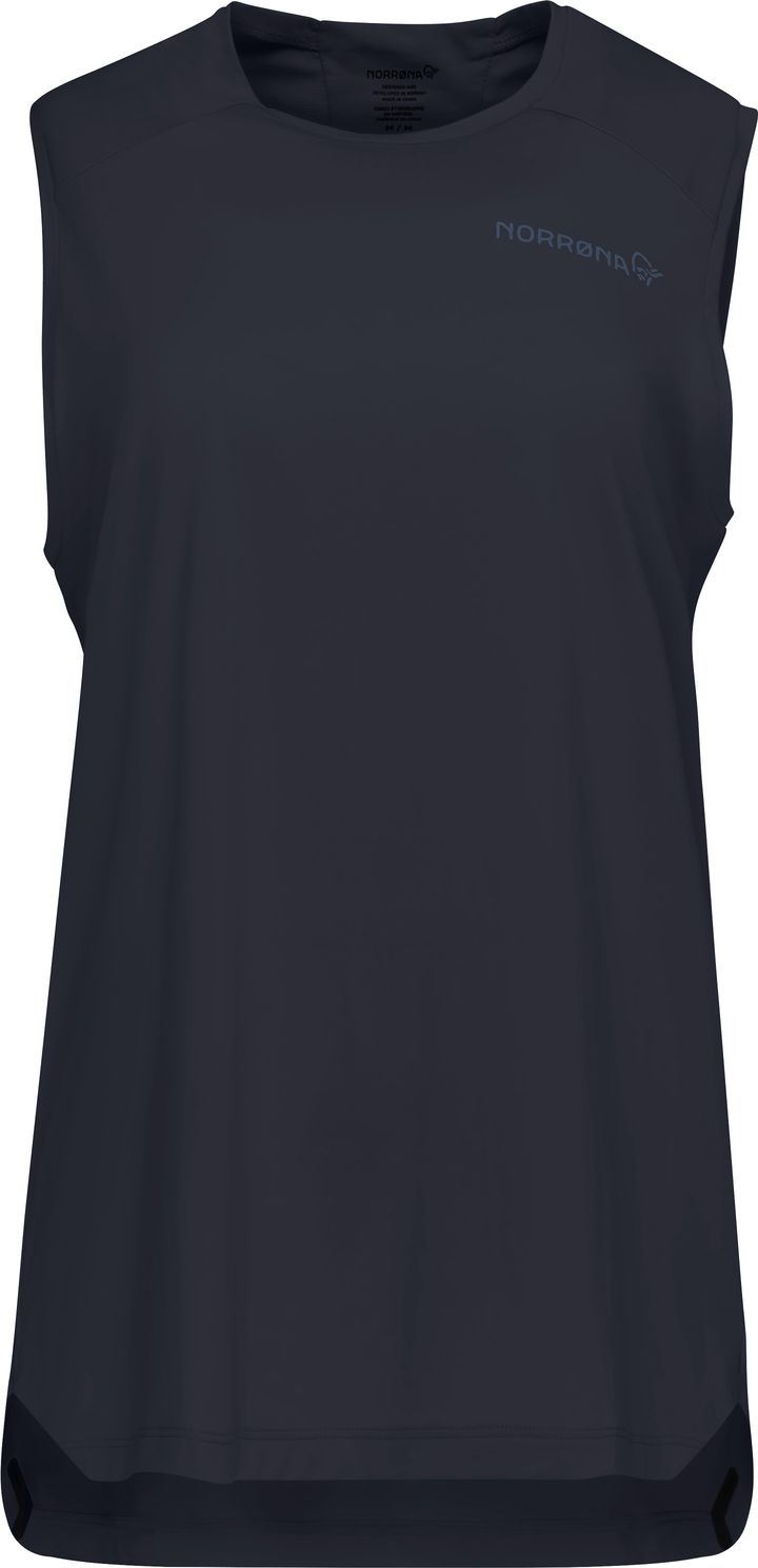 Norrøna Women's Fjørå Equaliser Sleeveless Caviar Black Norrøna
