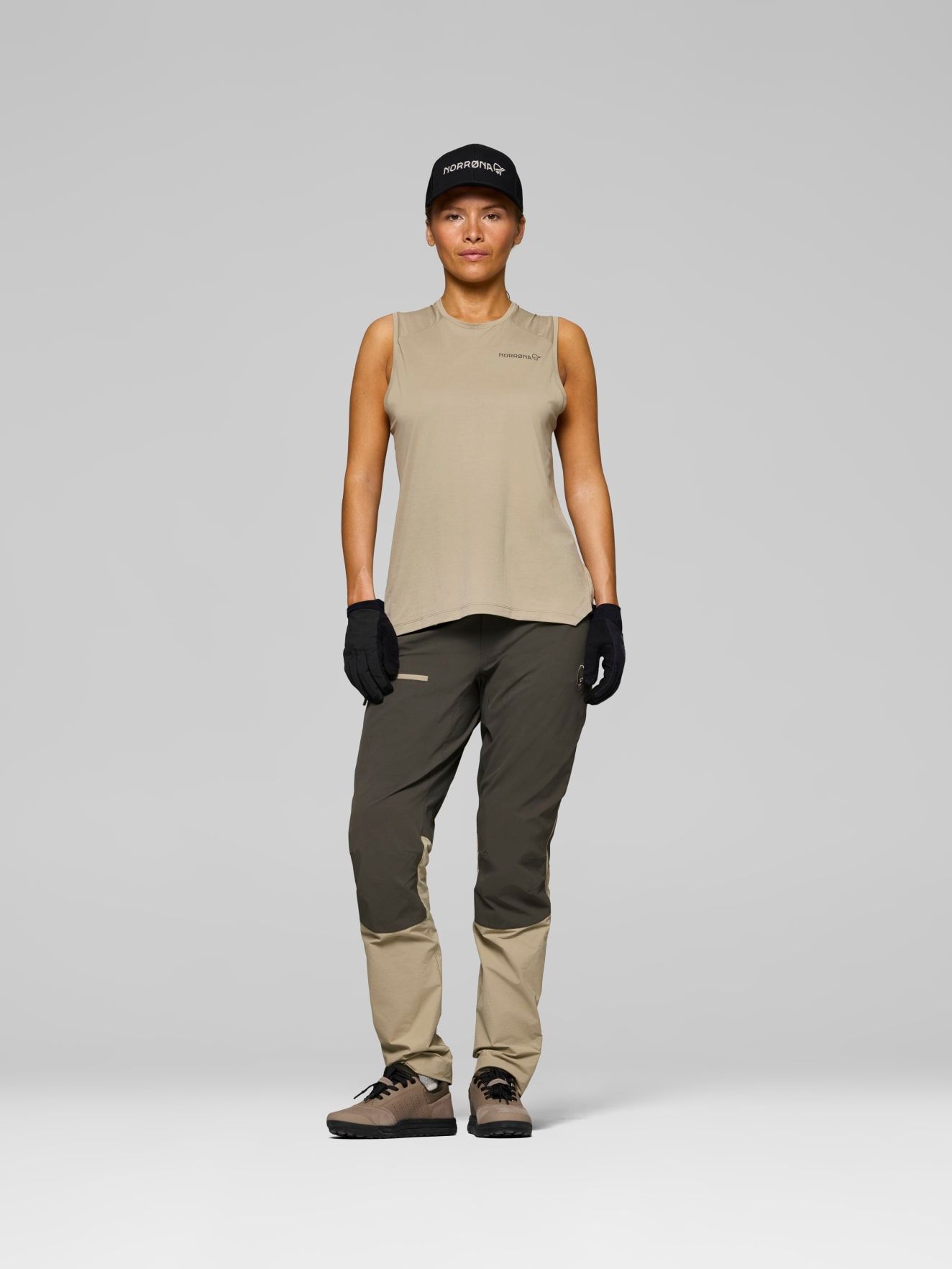 Norrøna Women's Fjørå Equaliser Sleeveless Winter Twig