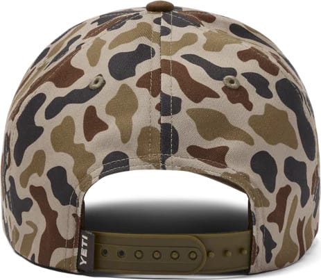 Yeti Woven Flat Birm Mid Pro Hat Wetlands Camo Yeti