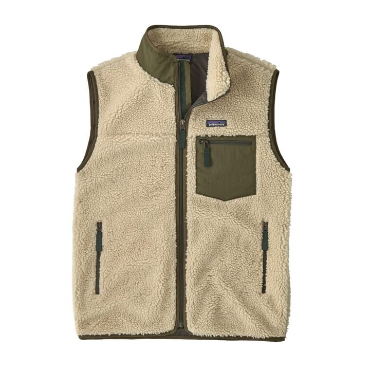 Patagonia M'S Classic Retro-X Vest Dark Natural W/basin Green Patagonia