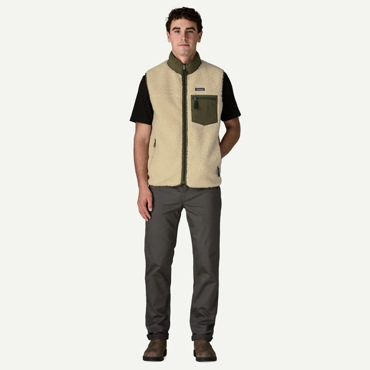 Patagonia M'S Classic Retro-X Vest Dark Natural W/basin Green Patagonia
