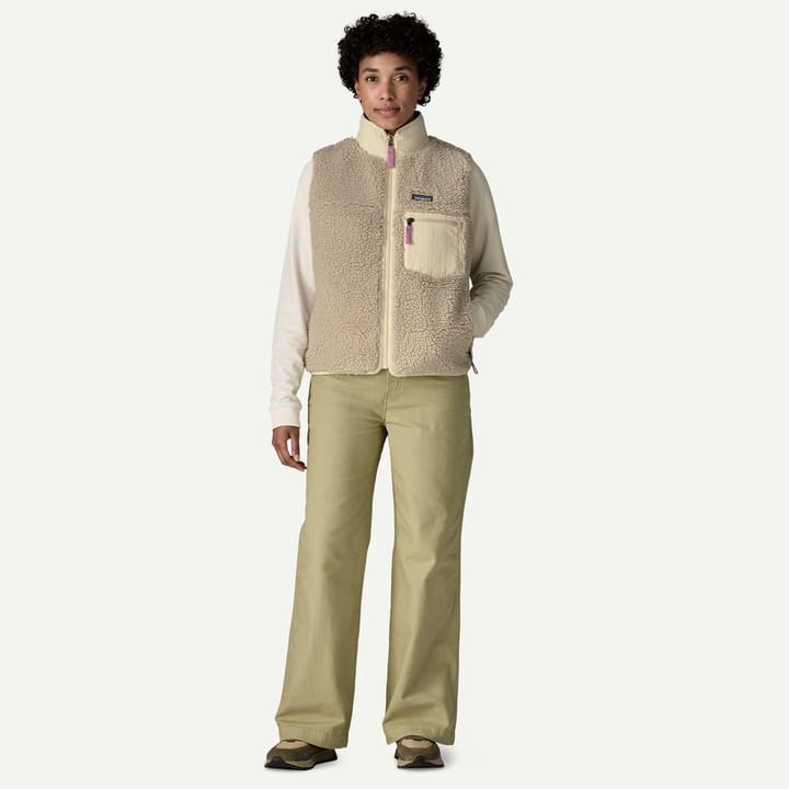 Patagonia W'S Classic Retro-X Vest Natural W/light Violet Patagonia