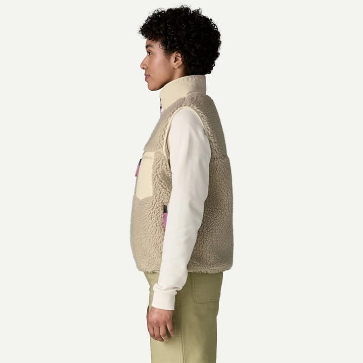 Patagonia W'S Classic Retro-X Vest Natural W/light Violet Patagonia