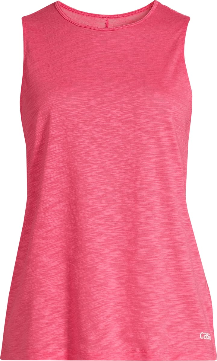 Casall Women's Soft Texture Tank Ruby Blush Casall