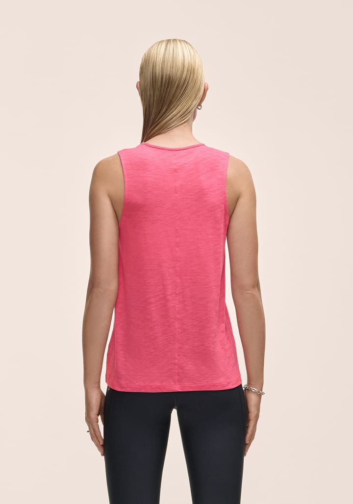 Casall Women's Soft Texture Tank Ruby Blush Casall