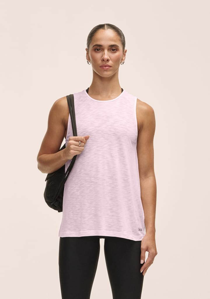 Casall Women's Soft Texture Tank Lush Pink Casall