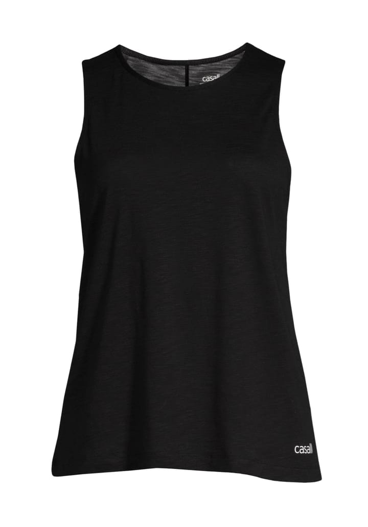 Casall Soft Texture Tank Black Casall