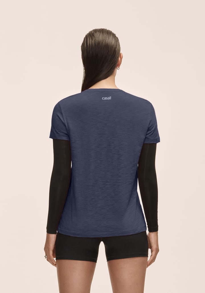 Casall Women's Soft Texture Tee Core Blue Casall