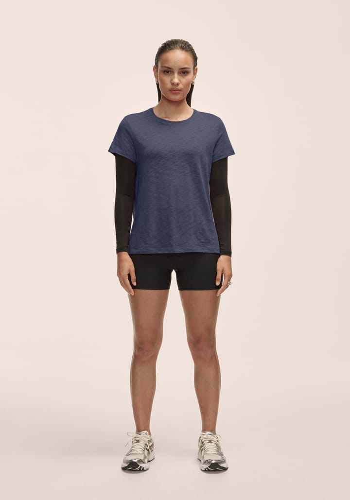 Casall Women's Soft Texture Tee Core Blue Casall