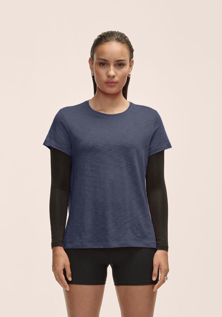 Casall Women's Soft Texture Tee Core Blue Casall