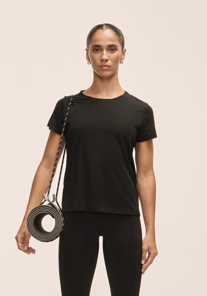 Casall Women's Soft Texture Tee Black Casall