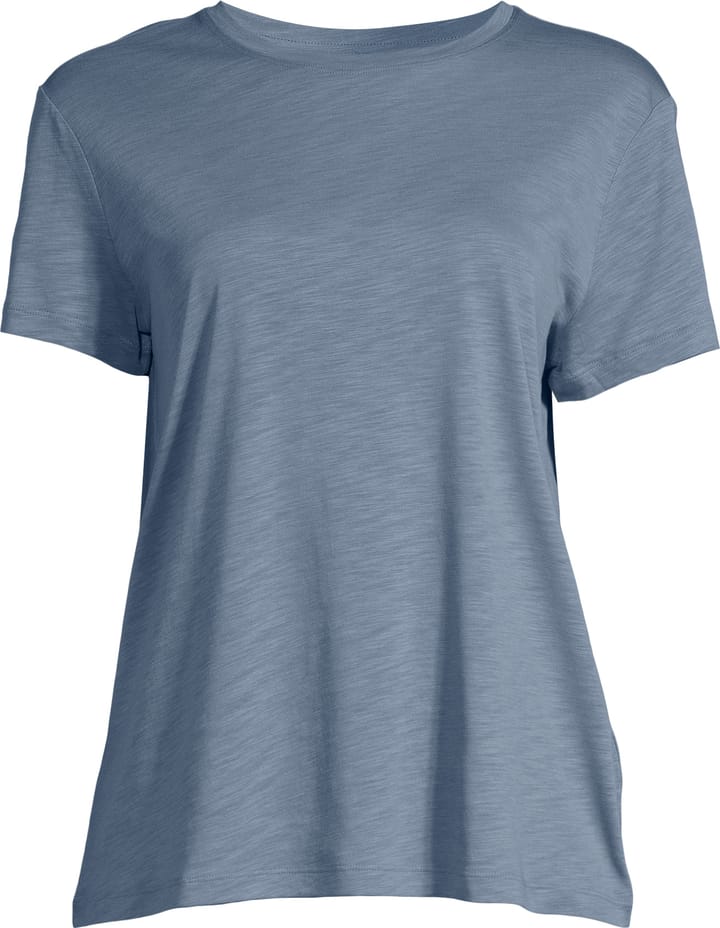 Casall Women's Soft Texture Tee Mirage Blue Casall