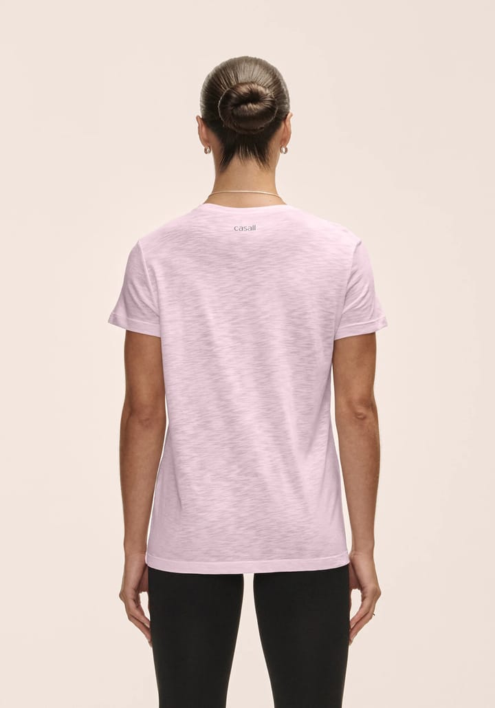 Casall Women's Soft Texture Tee Lush Pink Casall