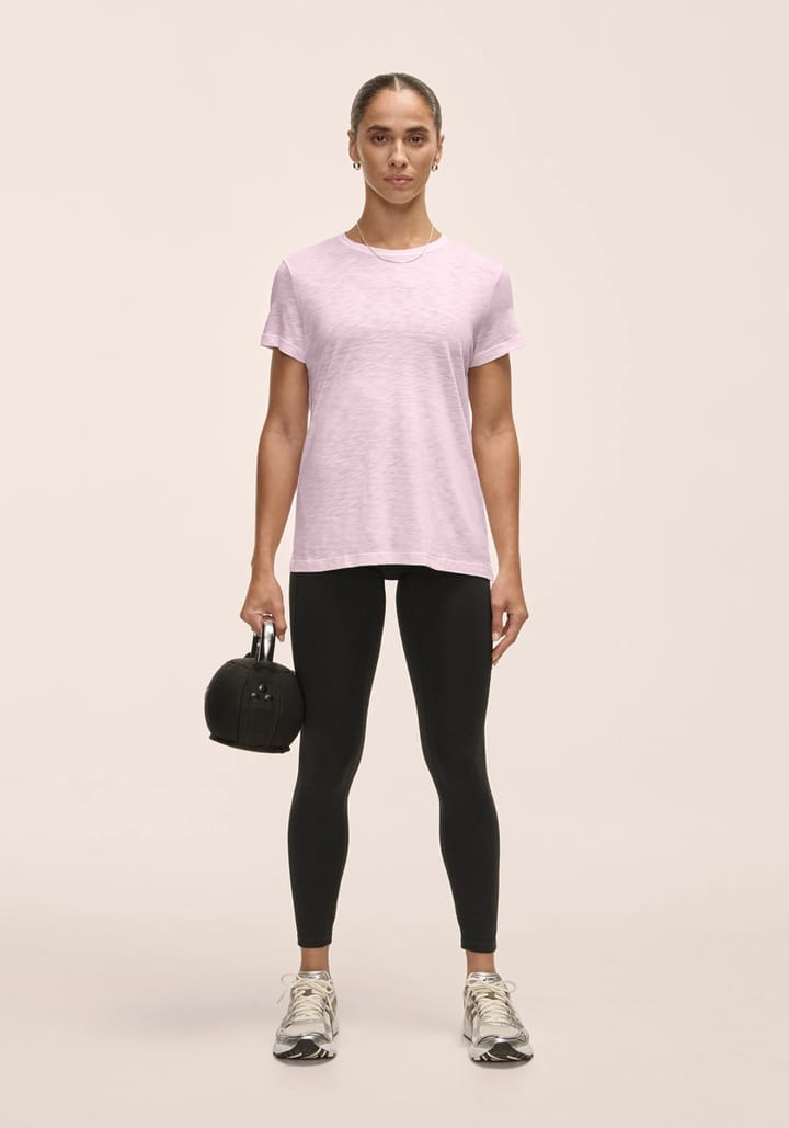 Casall Women's Soft Texture Tee Lush Pink Casall