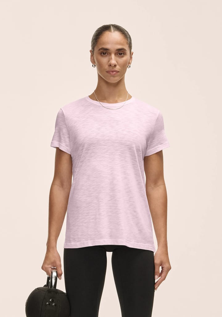 Casall Women's Soft Texture Tee Lush Pink Casall