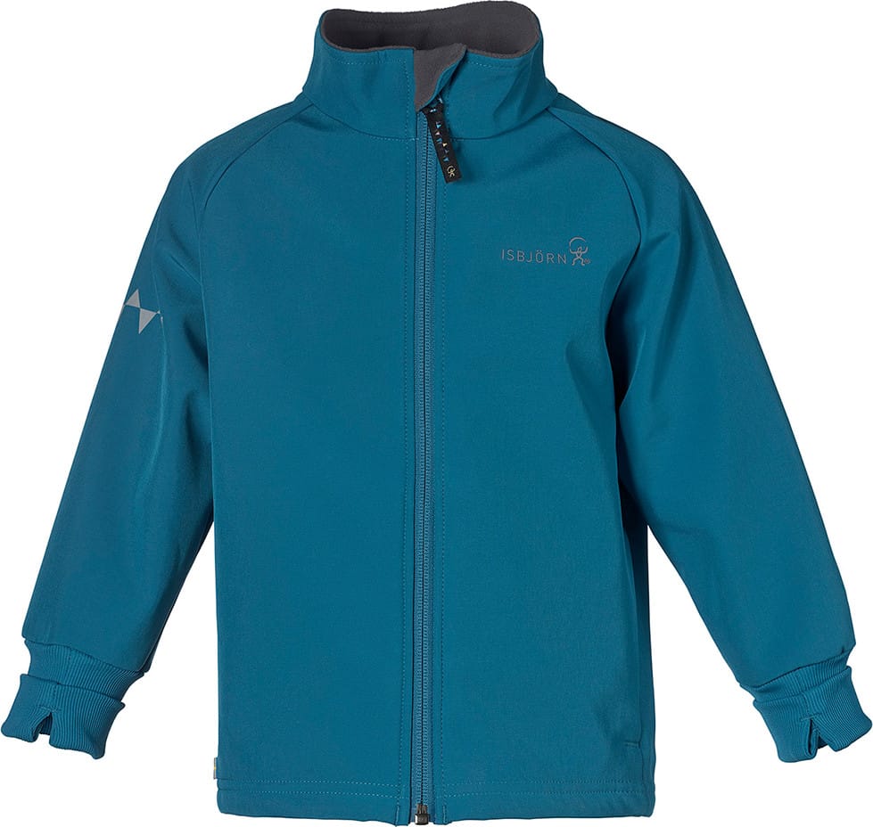 Isbjörn of Sweden Kids' Thunder Wind & Rain Bloc Jacket Teal