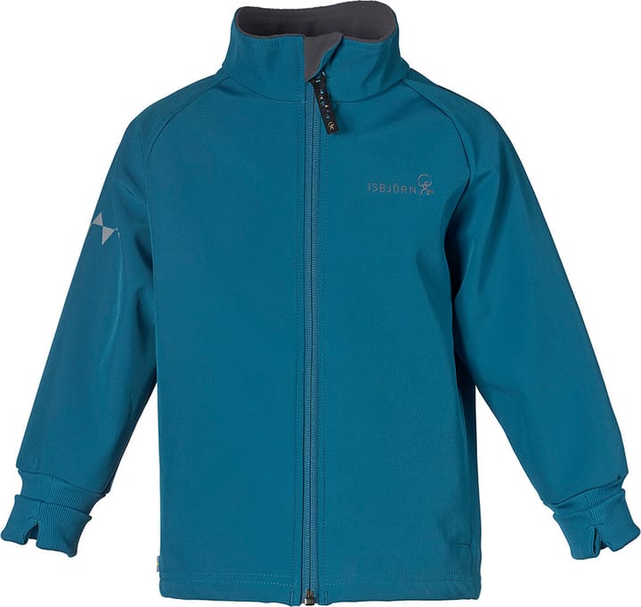 Isbjörn of Sweden Kids' Thunder Wind & Rain Bloc Jacket Teal Isbjörn of Sweden