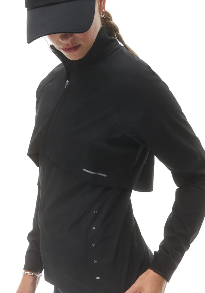 Casall Women's Dynamic Windbreaker Jacket Black Casall