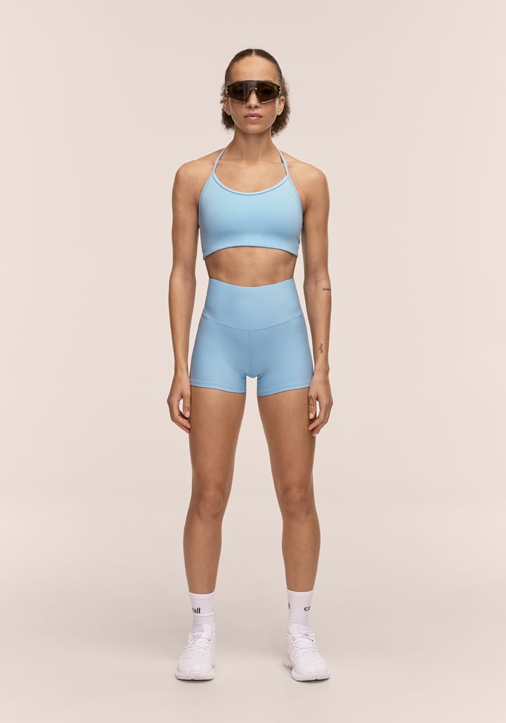 Casall Women's Ultra High Waist Hot Pant Blue Lagoon Casall