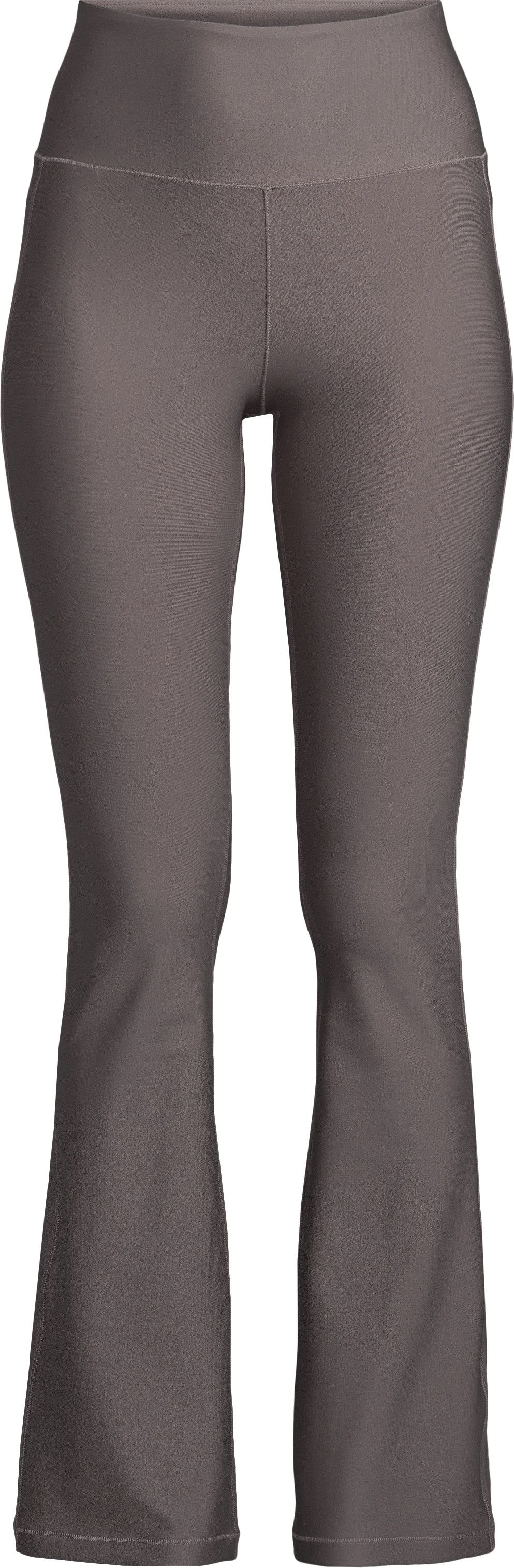 Casall Women's Flare High Waist Pant Dark Grey