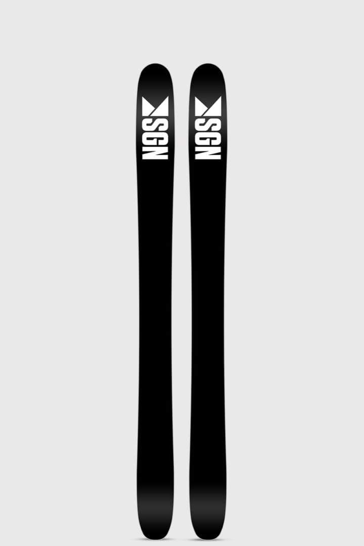 SGN Skis Rabbagast Sunset Orange Artwork SGN skis
