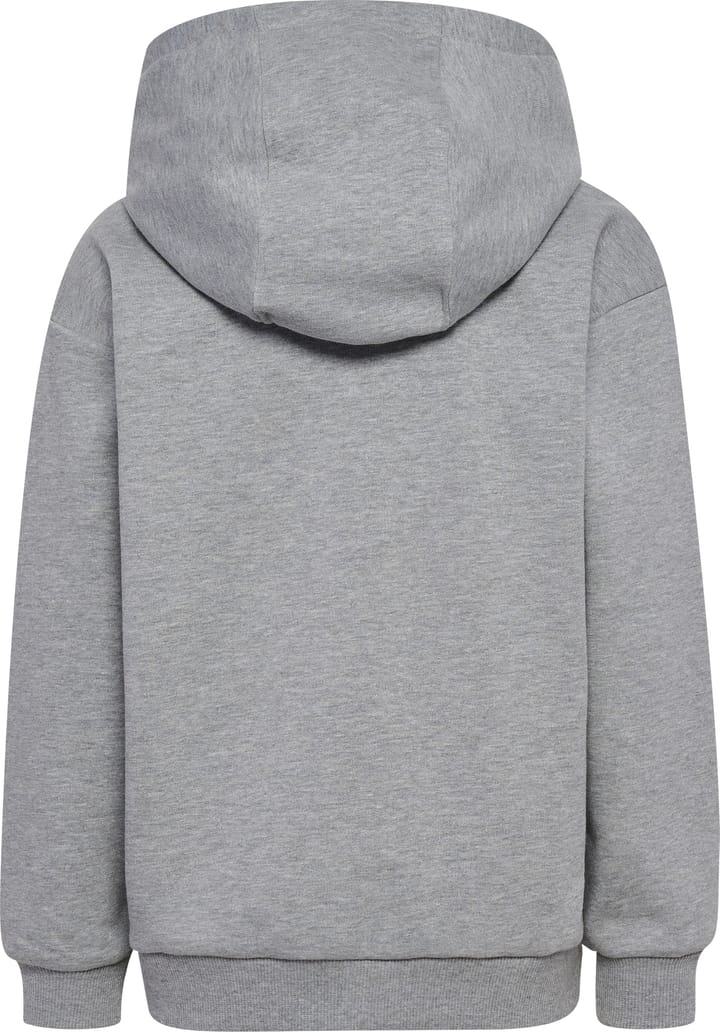 Hummel Kids' Hmljr Loose Hoodie Bee Grey Melange Hummel