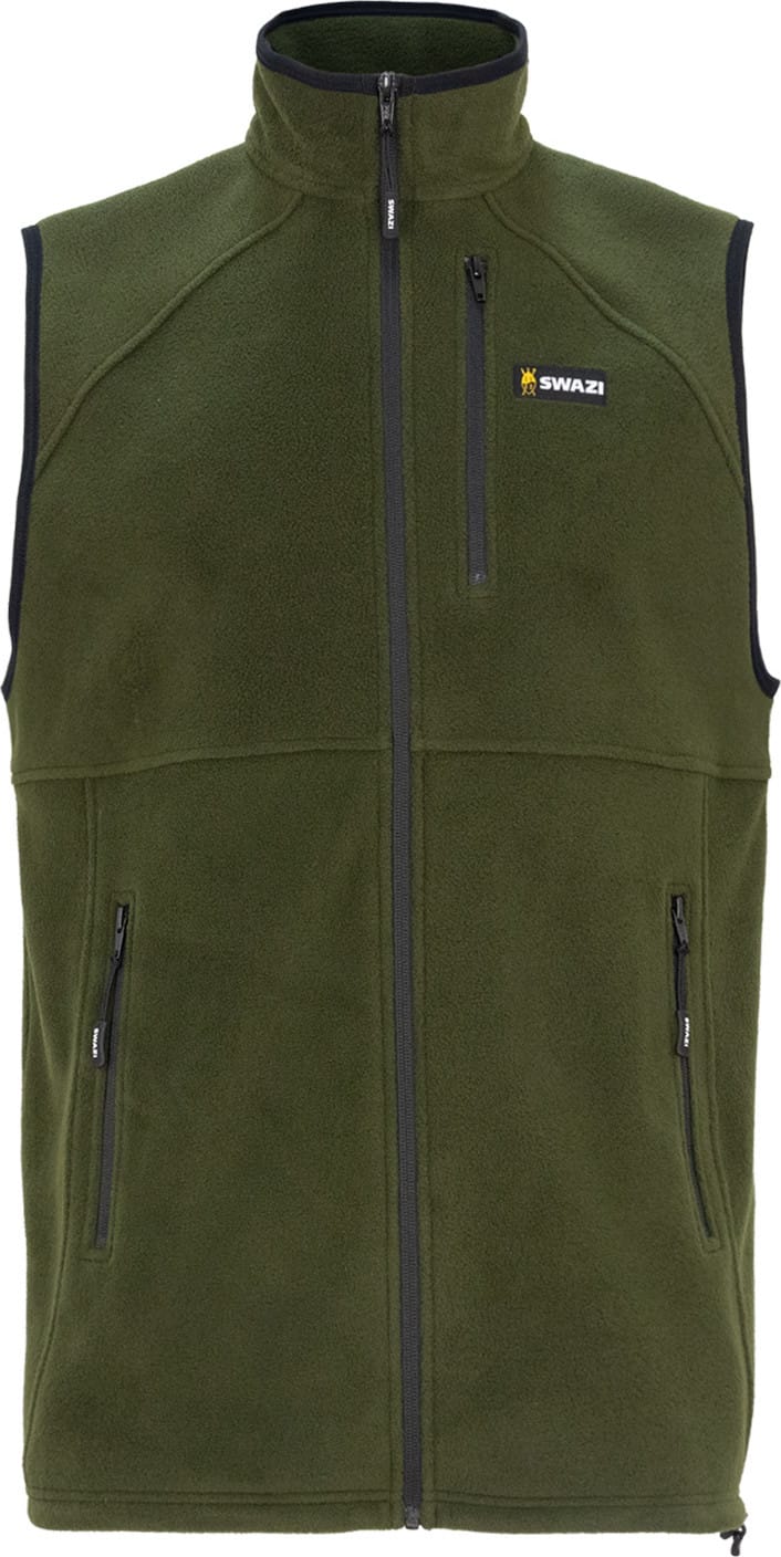 Swazi Men's Sherpa Vest Olive Swazi