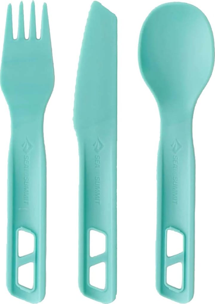 Sea To Summit Passage Cutlery Set 3 Pieces Aqua Sea Blue Sea To Summit