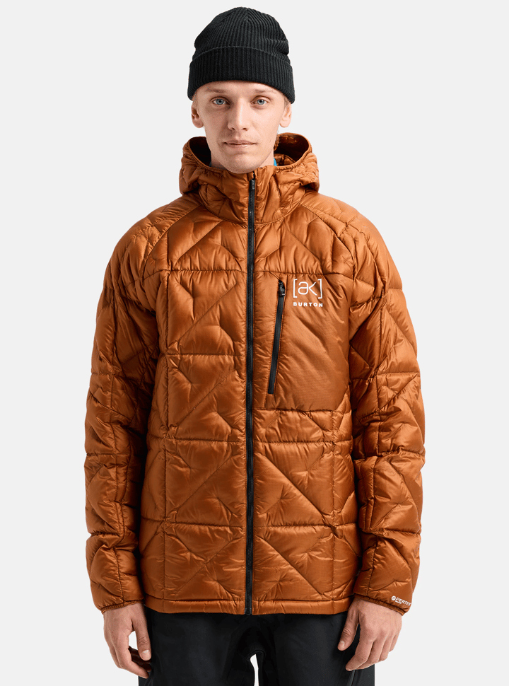 Burton Men's Ak Baker Hooded Down Insulator Chestnut Brown Burton Burton Men's Ak Baker Hooded Down Insulator Chestnut Brown Burton