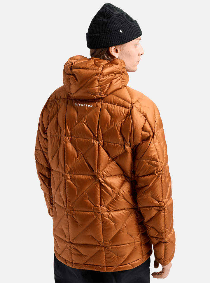 Burton Men's Ak Baker Hooded Down Insulator Chestnut Brown Burton Burton Men's Ak Baker Hooded Down Insulator Chestnut Brown Burton