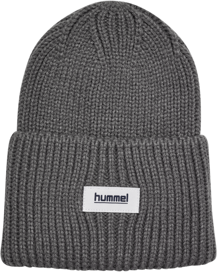 Hummel Kids' Hmljr Heavy Rib Knit Beanie Dark Gull Gray Hummel