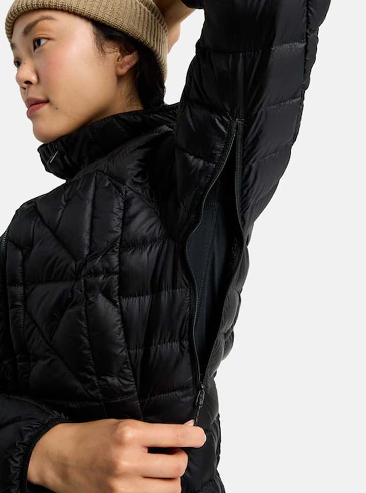Burton Womens Ak Baker Hooded Down Insulator True Black Burton Burton Womens Ak Baker Hooded Down Insulator True Black Burton