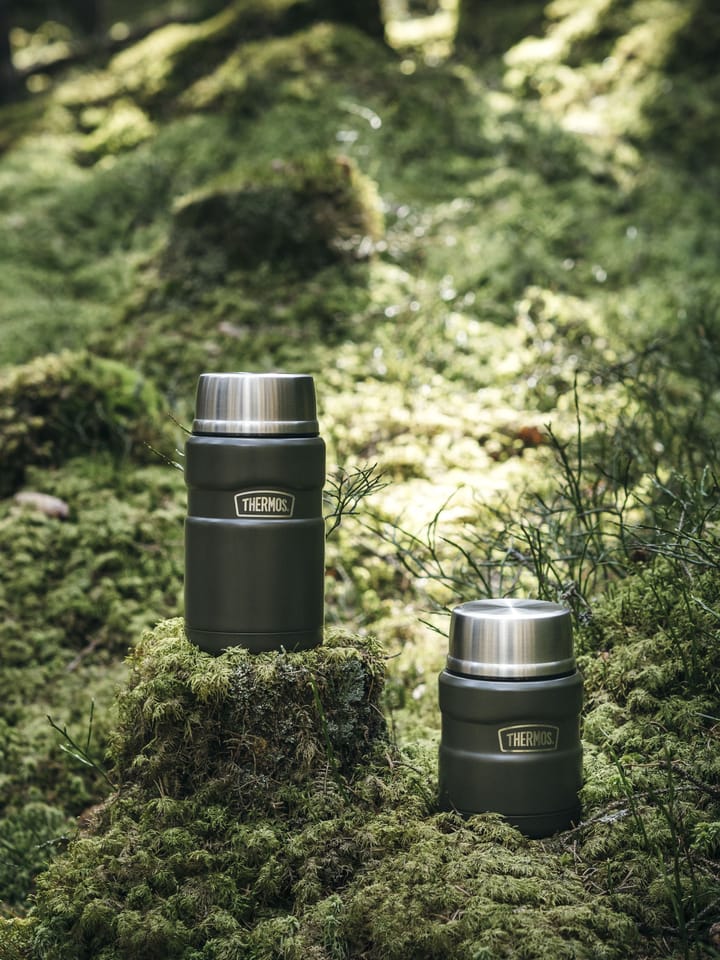 Thermos King Mattermos M/Skje Army Green 470ml Thermos Thermos King Mattermos M/Skje Army Green 470ml Thermos
