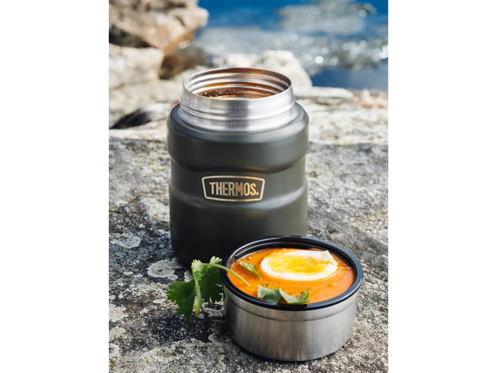 Thermos King Mattermos M/Skje Army Green 470ml Thermos Thermos King Mattermos M/Skje Army Green 470ml Thermos