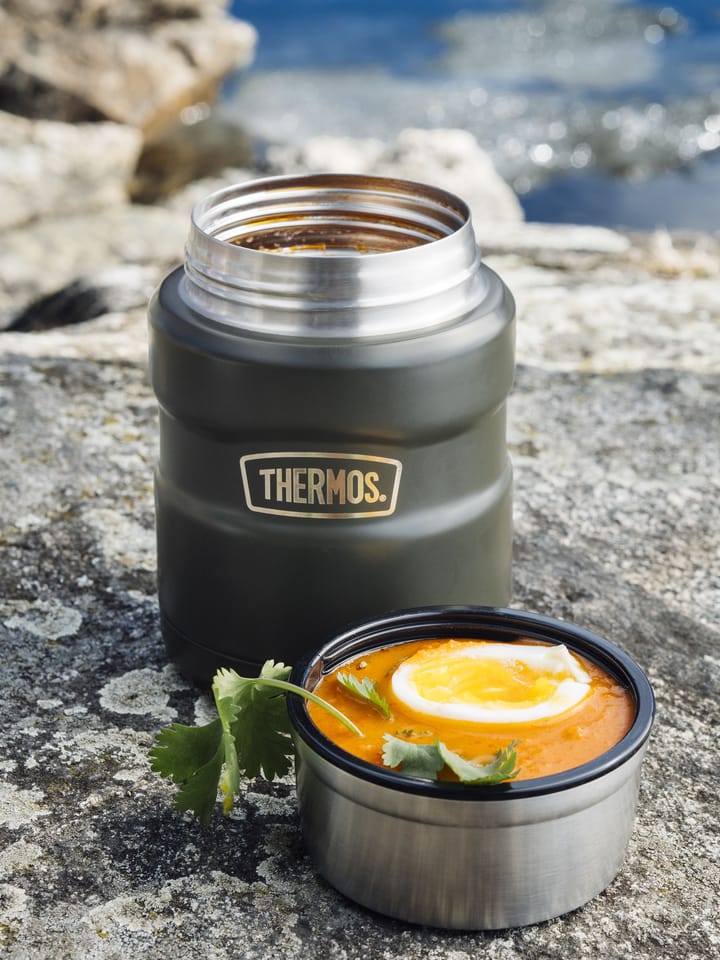 Thermos King Mattermos M/Skje Army Green 470ml Thermos Thermos King Mattermos M/Skje Army Green 470ml Thermos