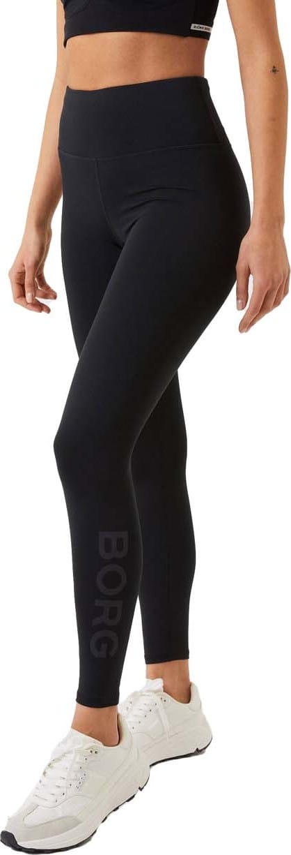 Björn Borg Women's Borg Logo Tights Black Beauty Björn Borg