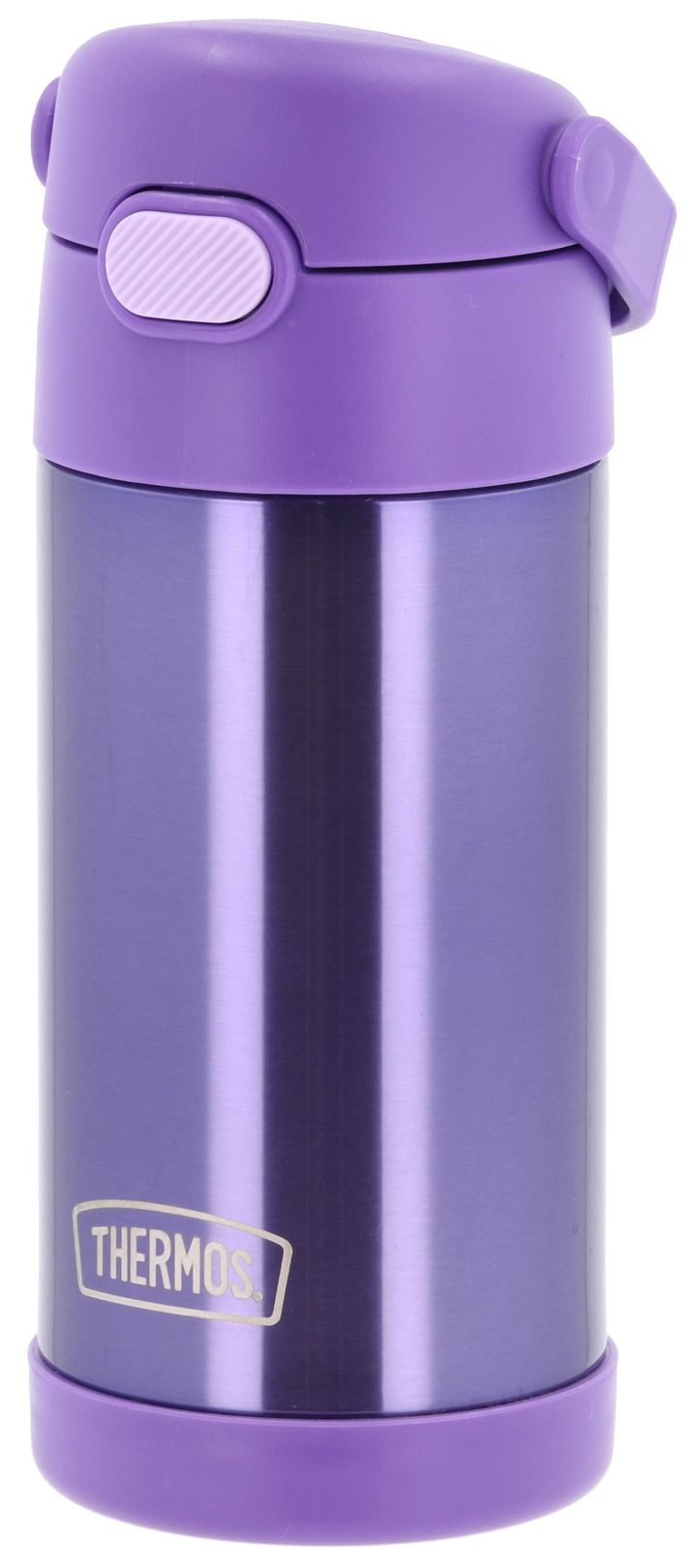 Thermos Funtainer Beverage Bottle With Pop-Up Straw Violet Thermos
